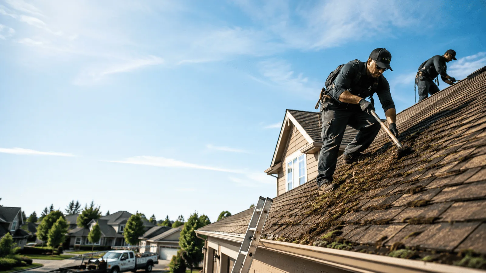 Roof Moss Removal in Lawton, MI near me